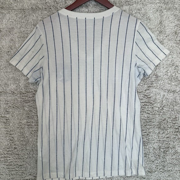 Nike Kansas City Royals‎  T-Shirt Women XL Cooperstown Striped KC Baseball - Picture 2 of 9